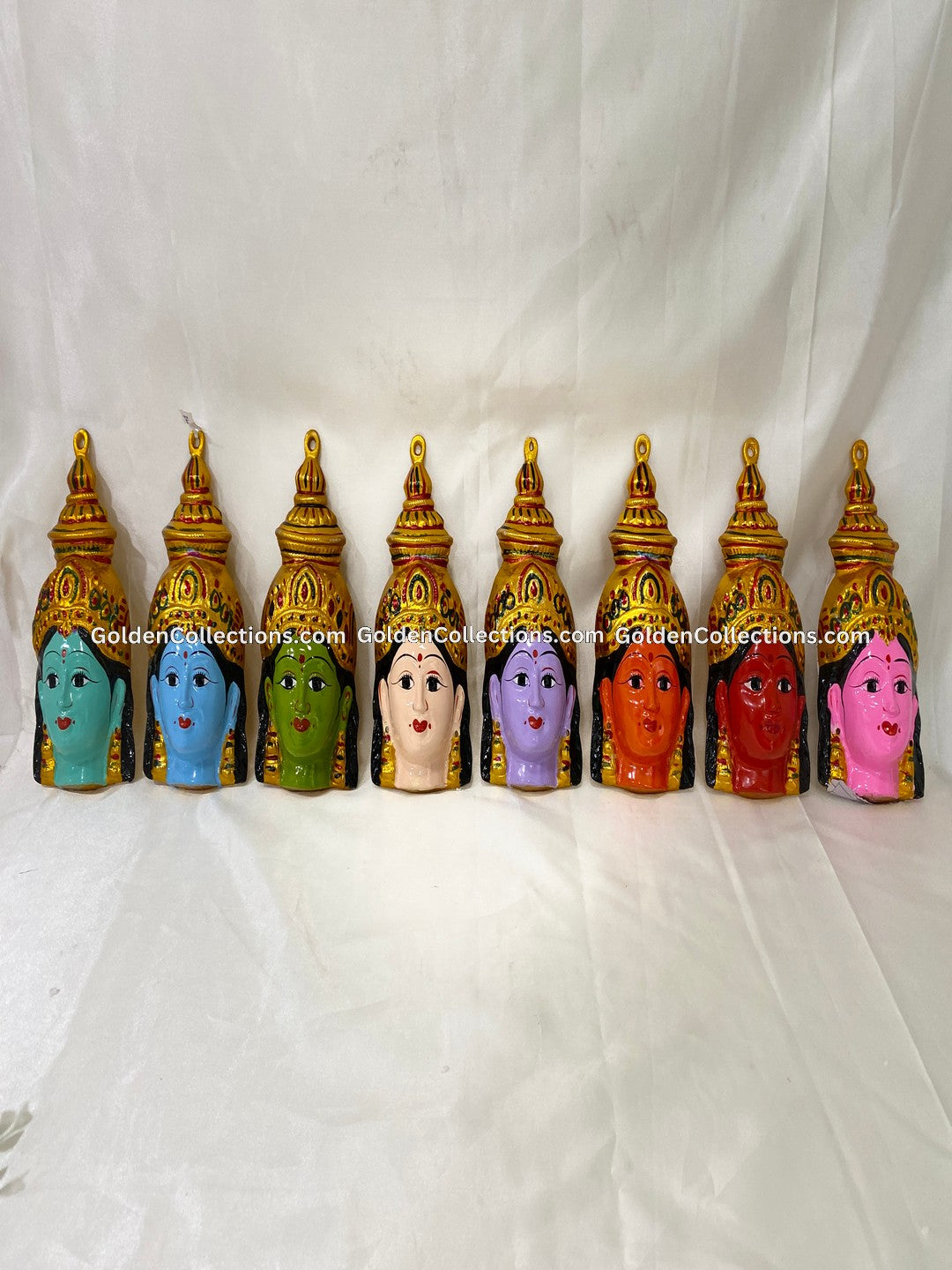 Ashtalakshmi Devi Faces 8 Set - GoldenCollections VDF-001 2