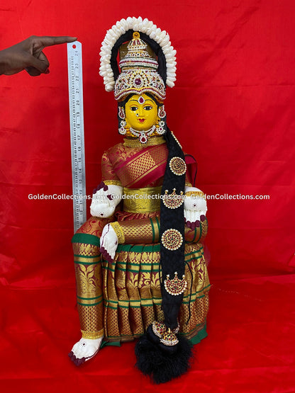 Auspicious Varalakshmi Amman Doll - VVD-094 2