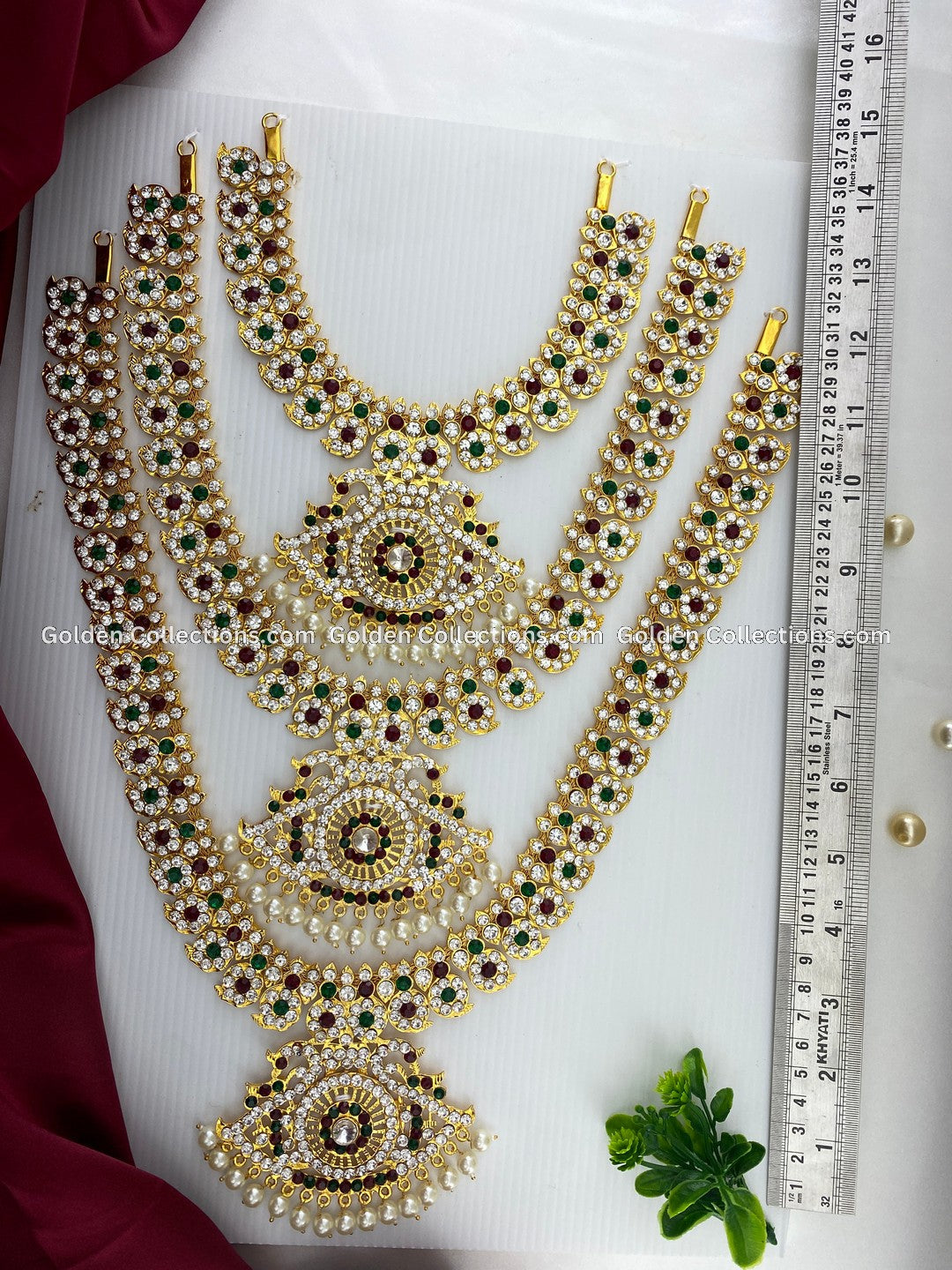 Authentic Indian God Jewellery Set-GoldenCollections 2