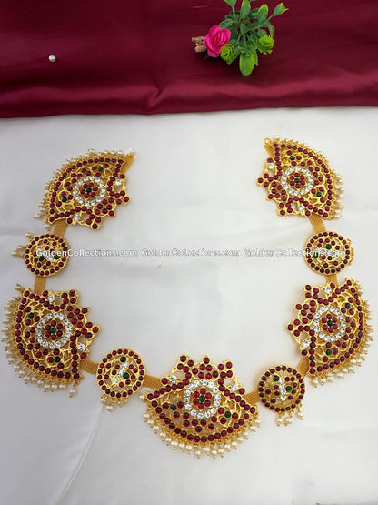 Bharatanatyam Dance Accessories - Temple Jewelry Vaddanam BWB-017