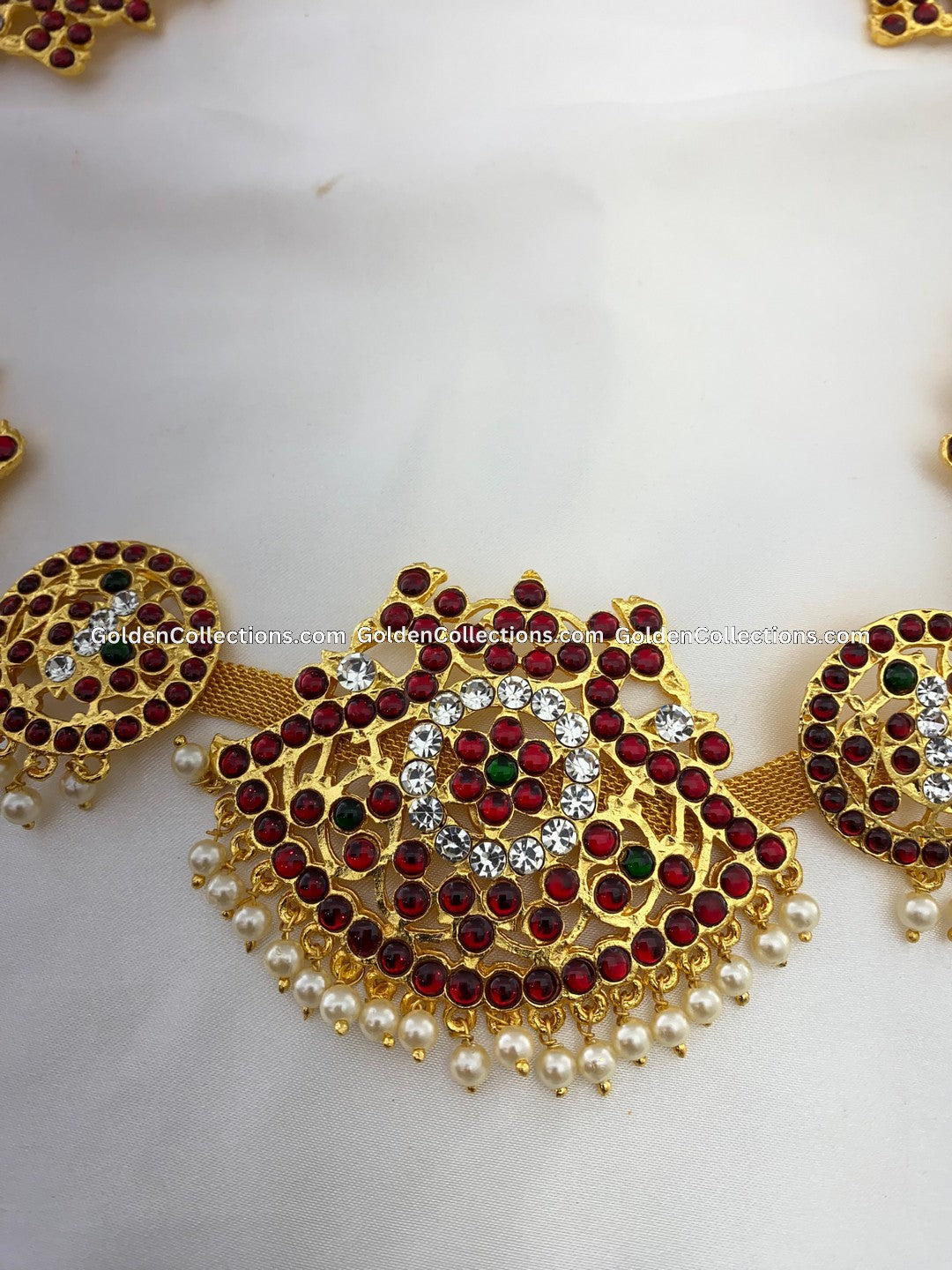 Bharatanatyam Dance Accessories - Temple Jewelry Vaddanam BWB-017 2