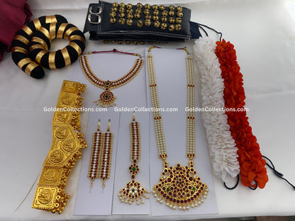 Bharatanatyam Dance Jewellery Sets - GoldenCollections BDS-015