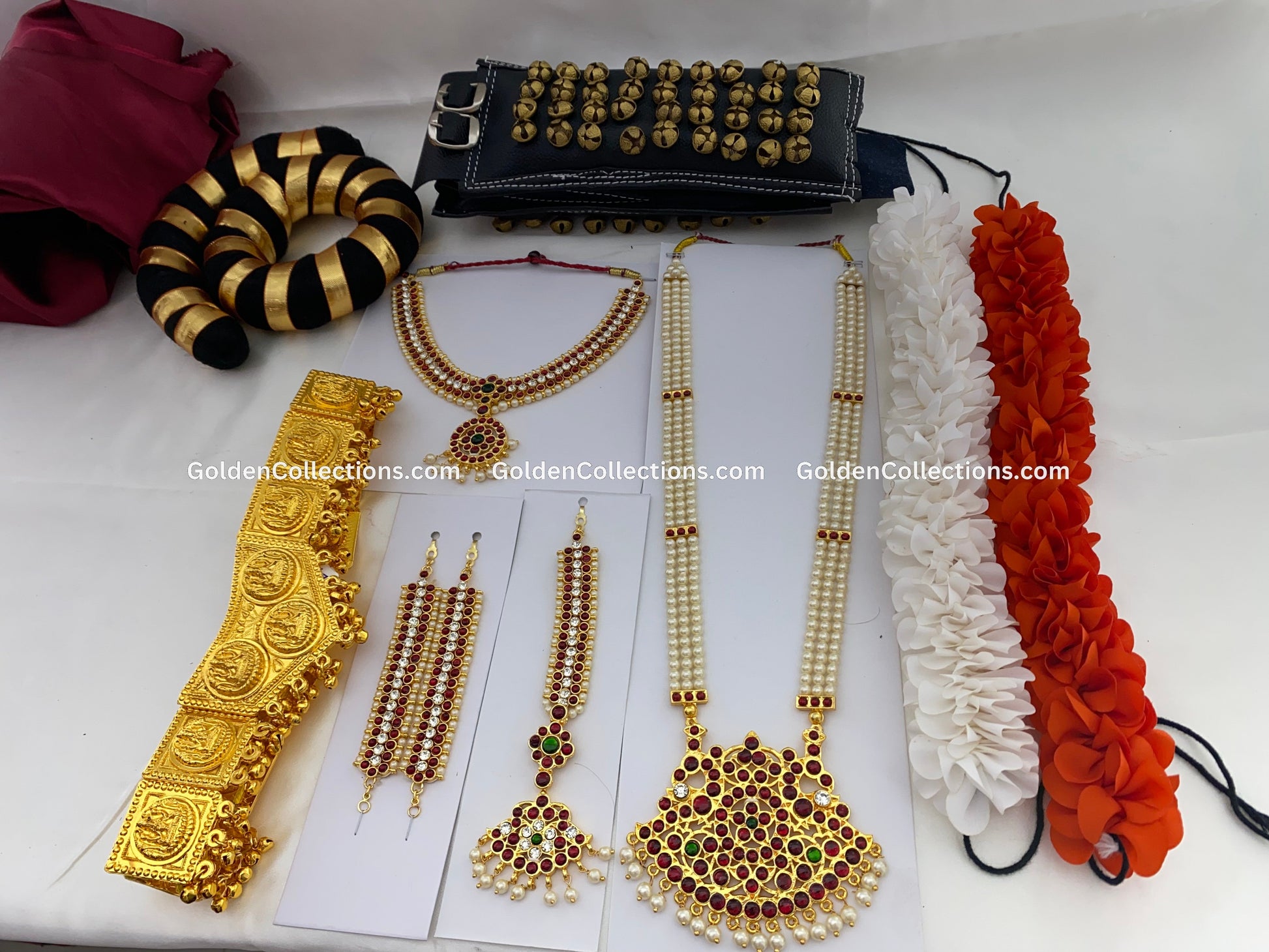 Bharatanatyam Dance Jewellery Sets - GoldenCollections BDS-015 2