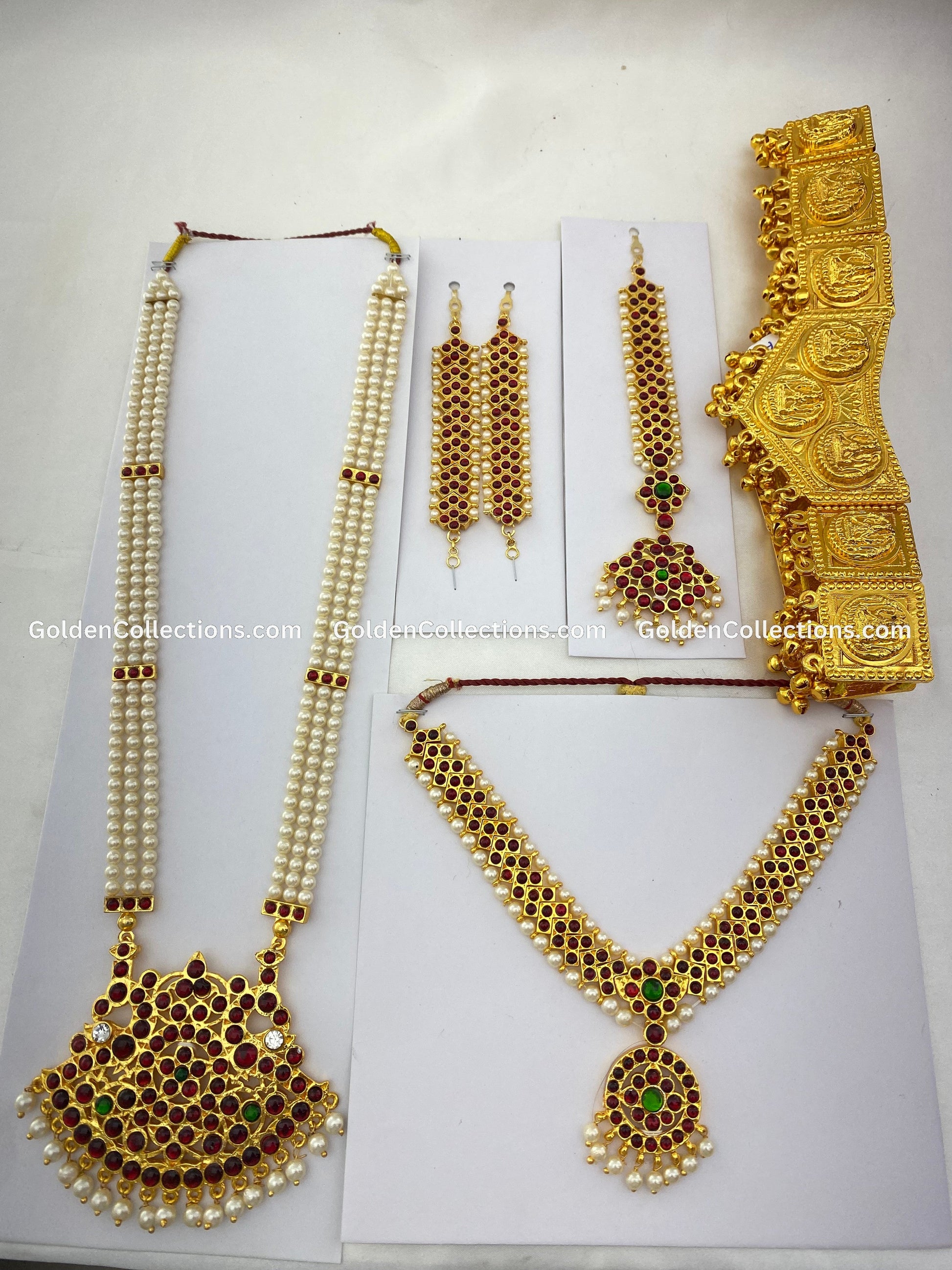 Bharatanatyam Dance Jewelry Sets by GoldenCollections BDS-010