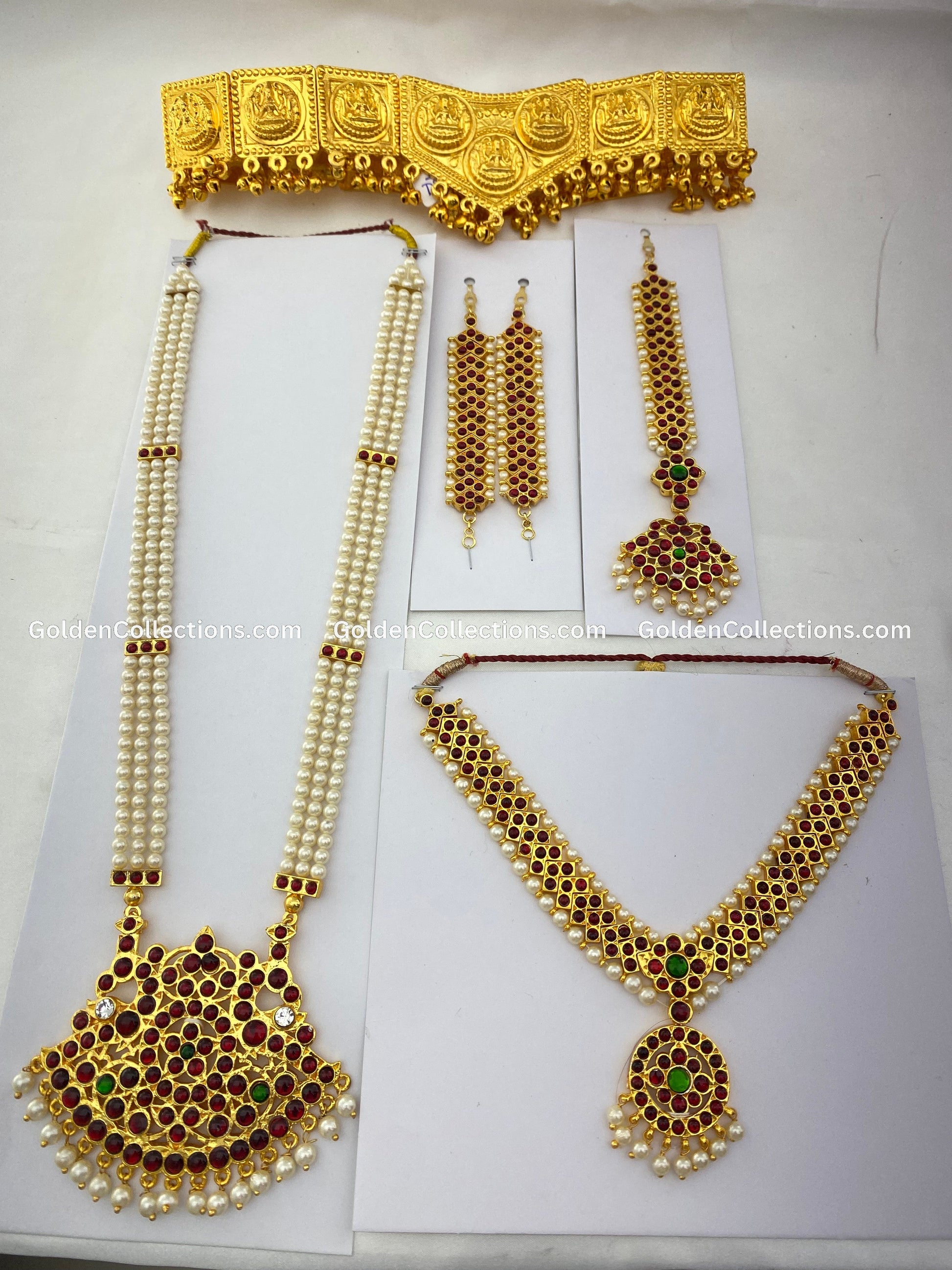 Bharatanatyam Dance Jewelry Sets by GoldenCollections BDS-010 2