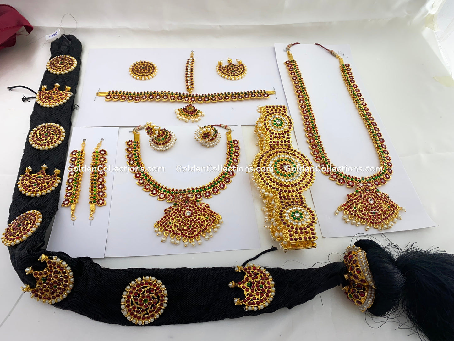 Bharatanatyam Jewellery Collection by GoldenCollections BDS-018