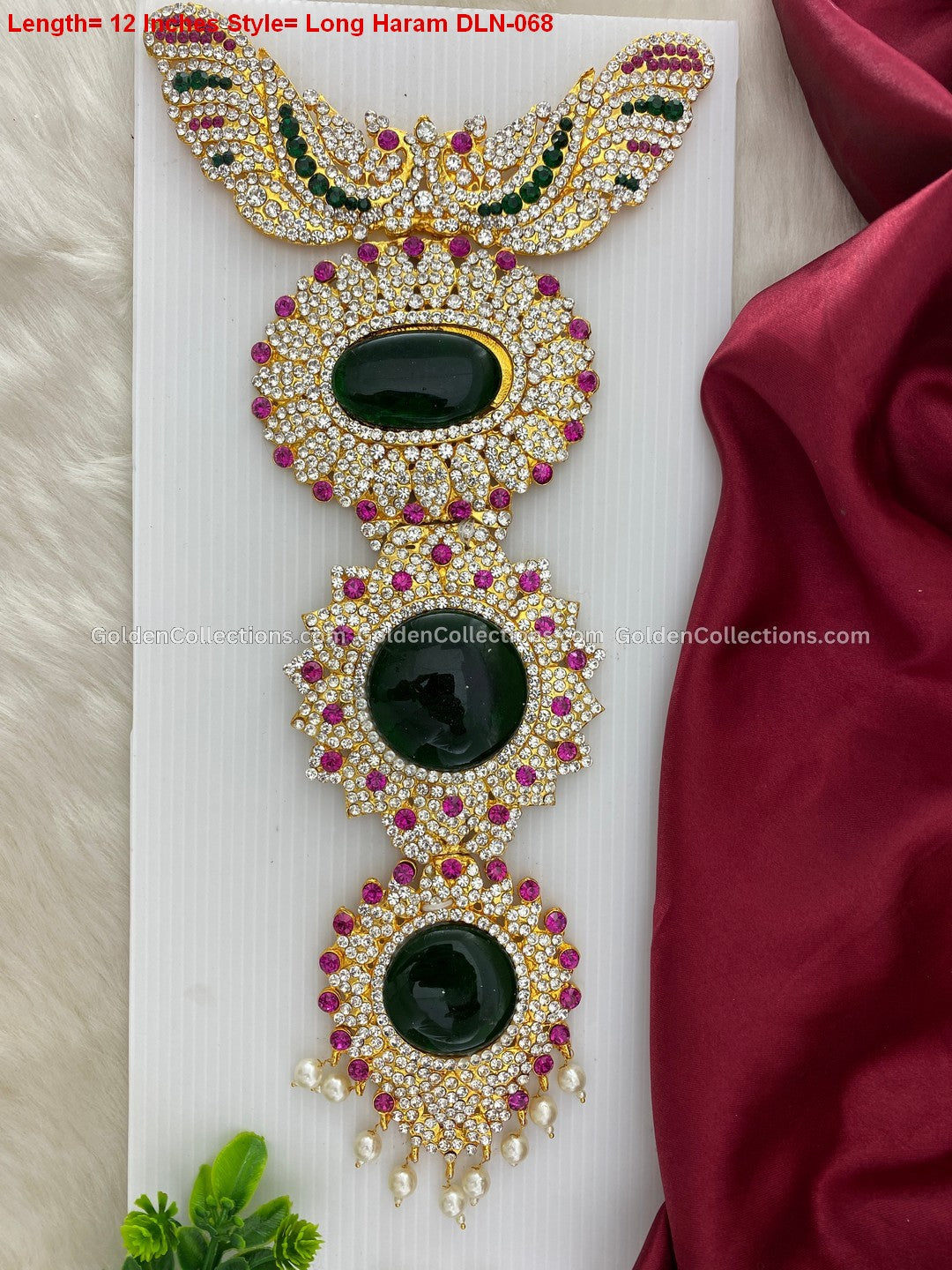 Buy Deity Ornaments Online - Amman Long Necklace DLN-068
