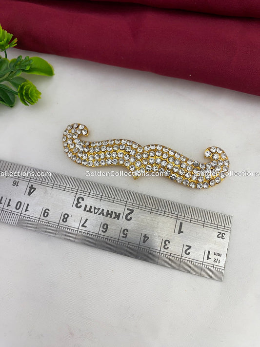Buy Hindu Deity Mustache - GoldenCollections DGM-005 2
