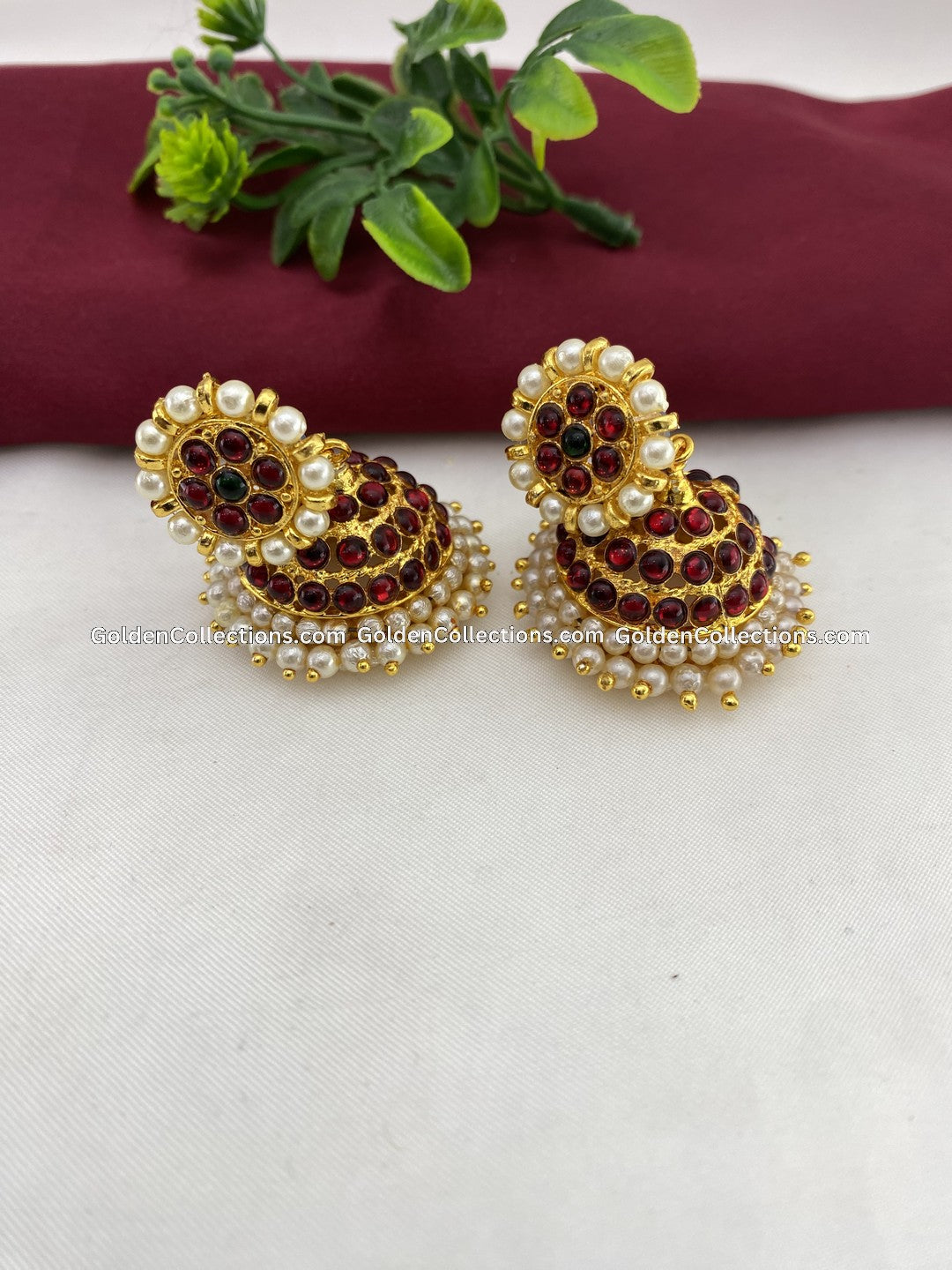 Buy Kemp Earrings Online In India - GoldenCollections BJE-018