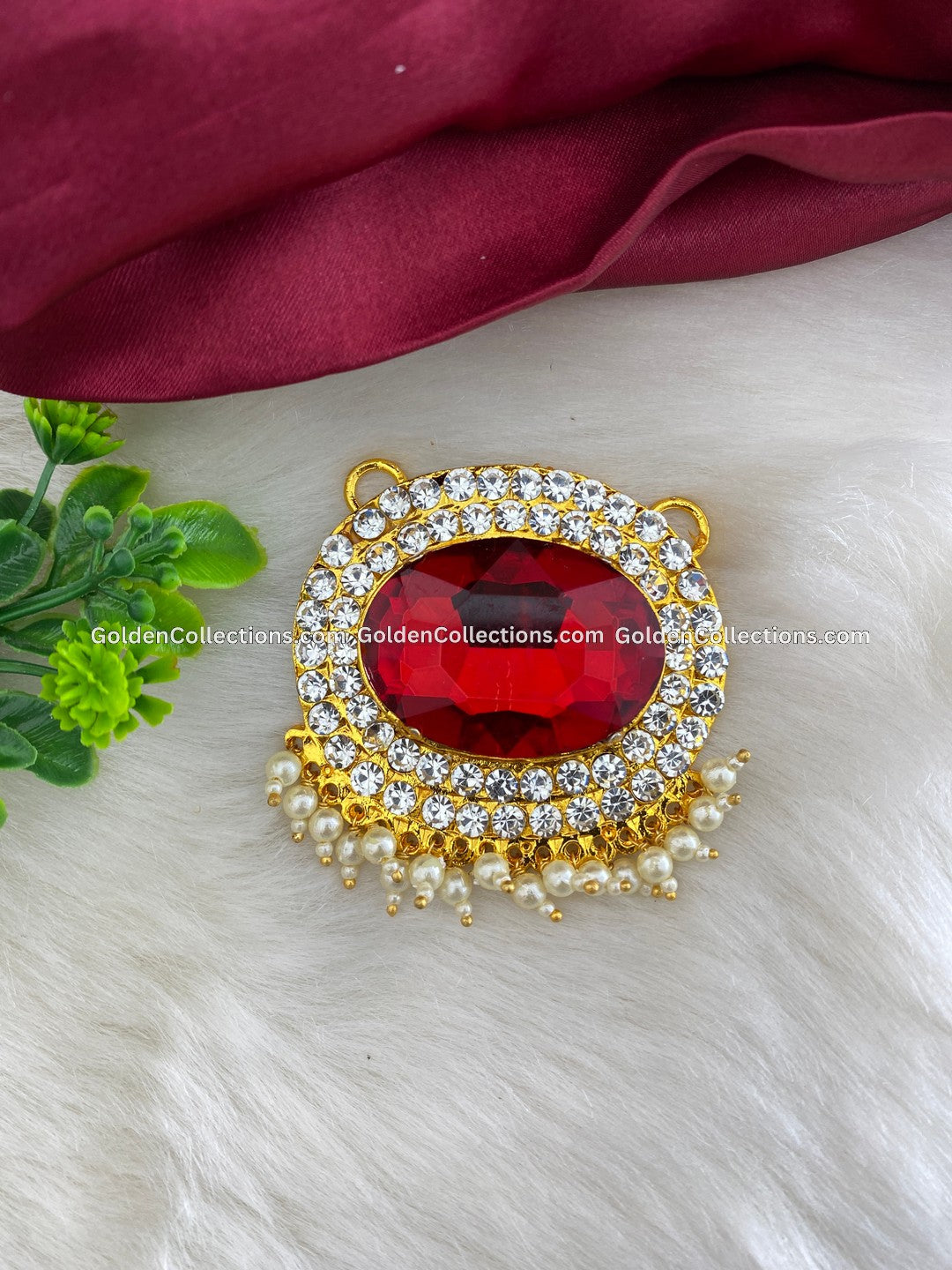 Buy Ornate Deity Locket Pendant - GoldenCollections DGP-114
