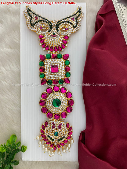 Celestial Beauty Long Necklace - Hindu God Jewellery DLN-069