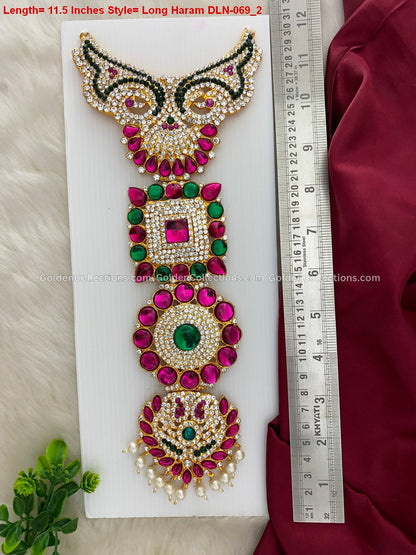Celestial Beauty Long Necklace - Hindu God Jewellery DLN-069 2