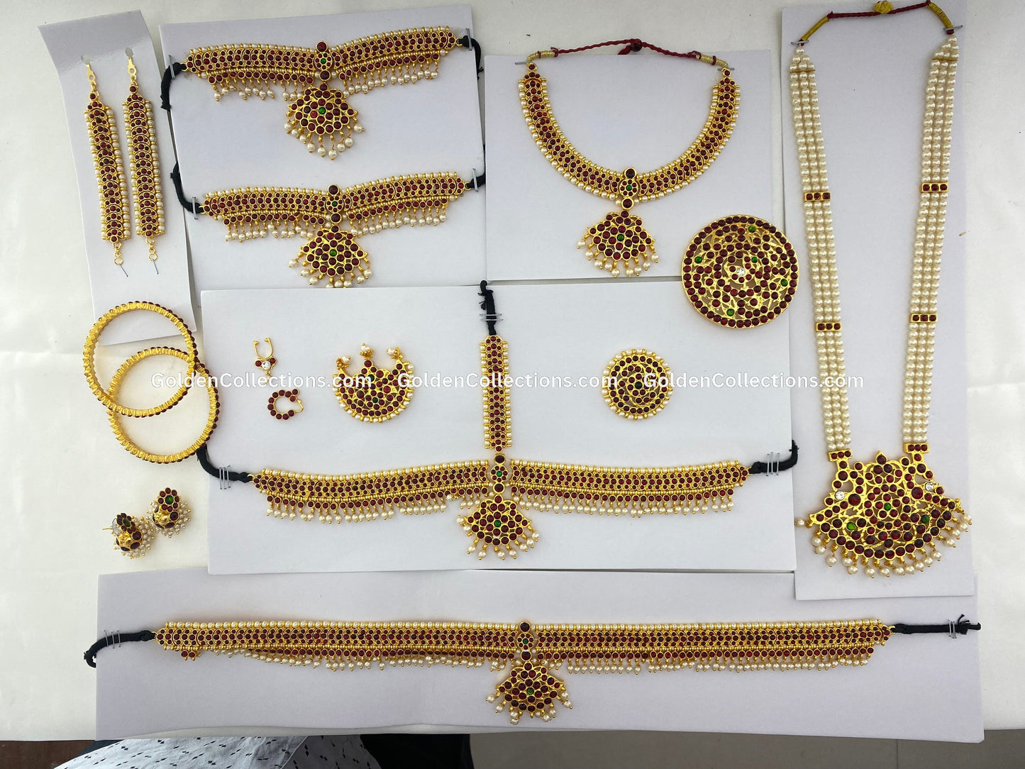 Classical Dance Jewelry Set for Bharatanatyam BDS-003