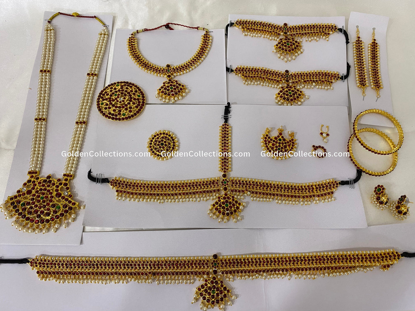 Classical Dance Jewelry Set for Bharatanatyam BDS-003 2