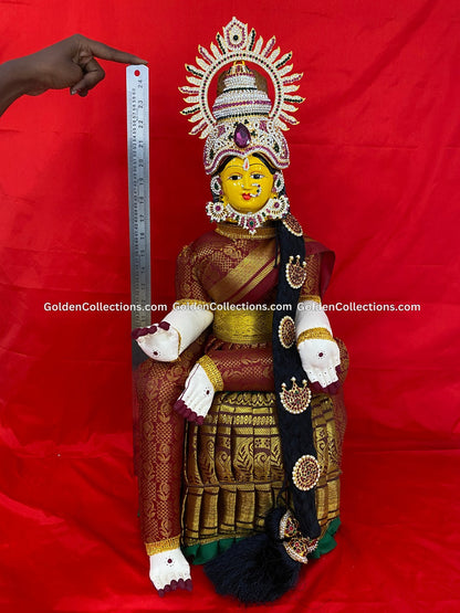 Complete Varalakshmi Pooja Doll Set - VVD-079 2