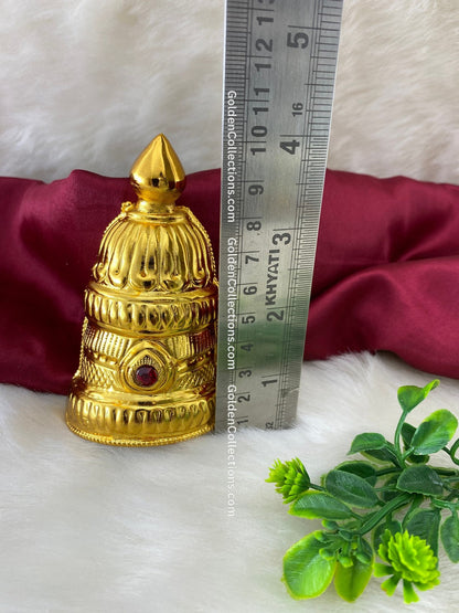 Deity Crown Gold Plated - Hindu Goddess - Online Exclusive - DGC-234 2