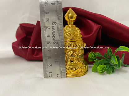 Deity Crown Mukut - Sacred Adornments - GoldenCollections DGC-005 2