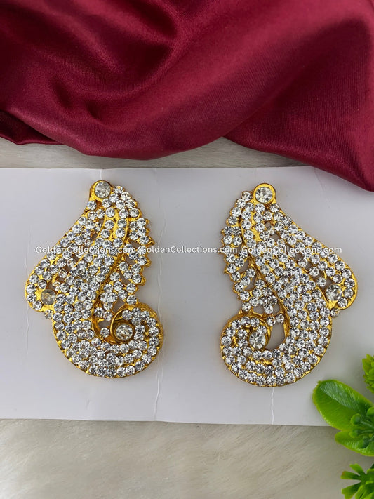 Deity Earrings - Ornate Adornments for Devotion - DGE-137