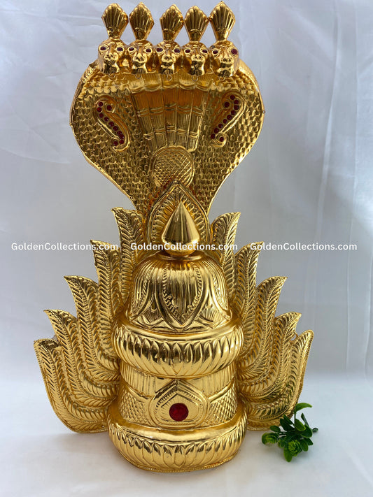 Buy Deity Crowns Kireedam  God and Goddess Mukut - Golden Collections