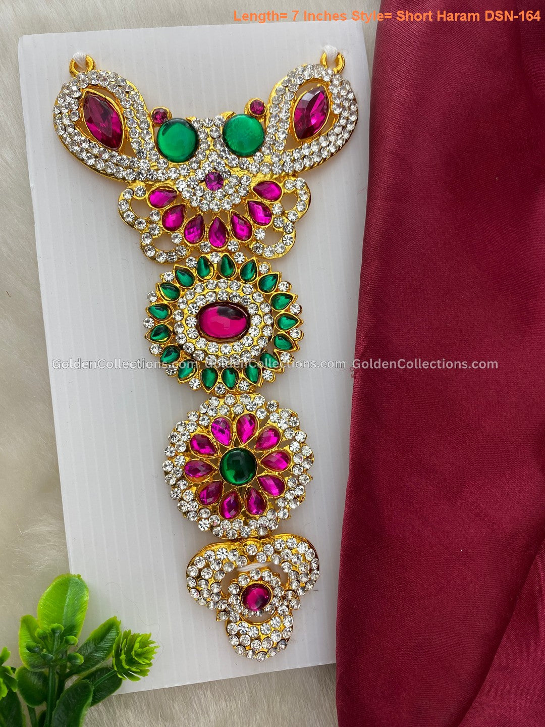 Deity God Jewellery for Decoration - Divine Short Necklace - DSN-164