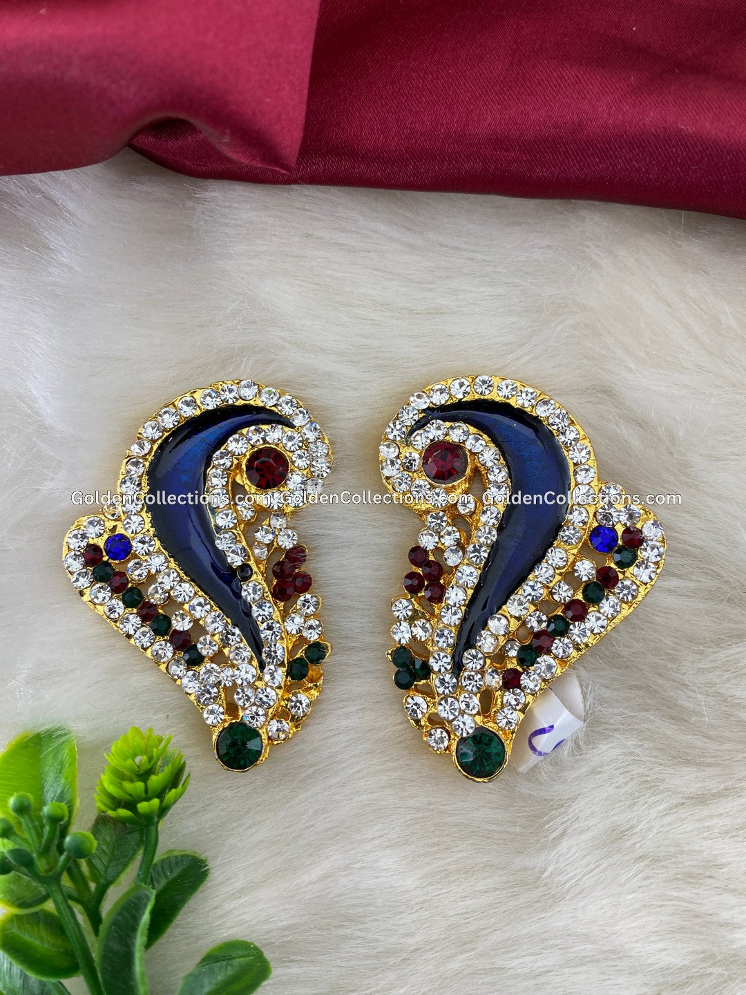 Deity God Jewelry Karna Patkam - Elegance Redefined - DGE-114