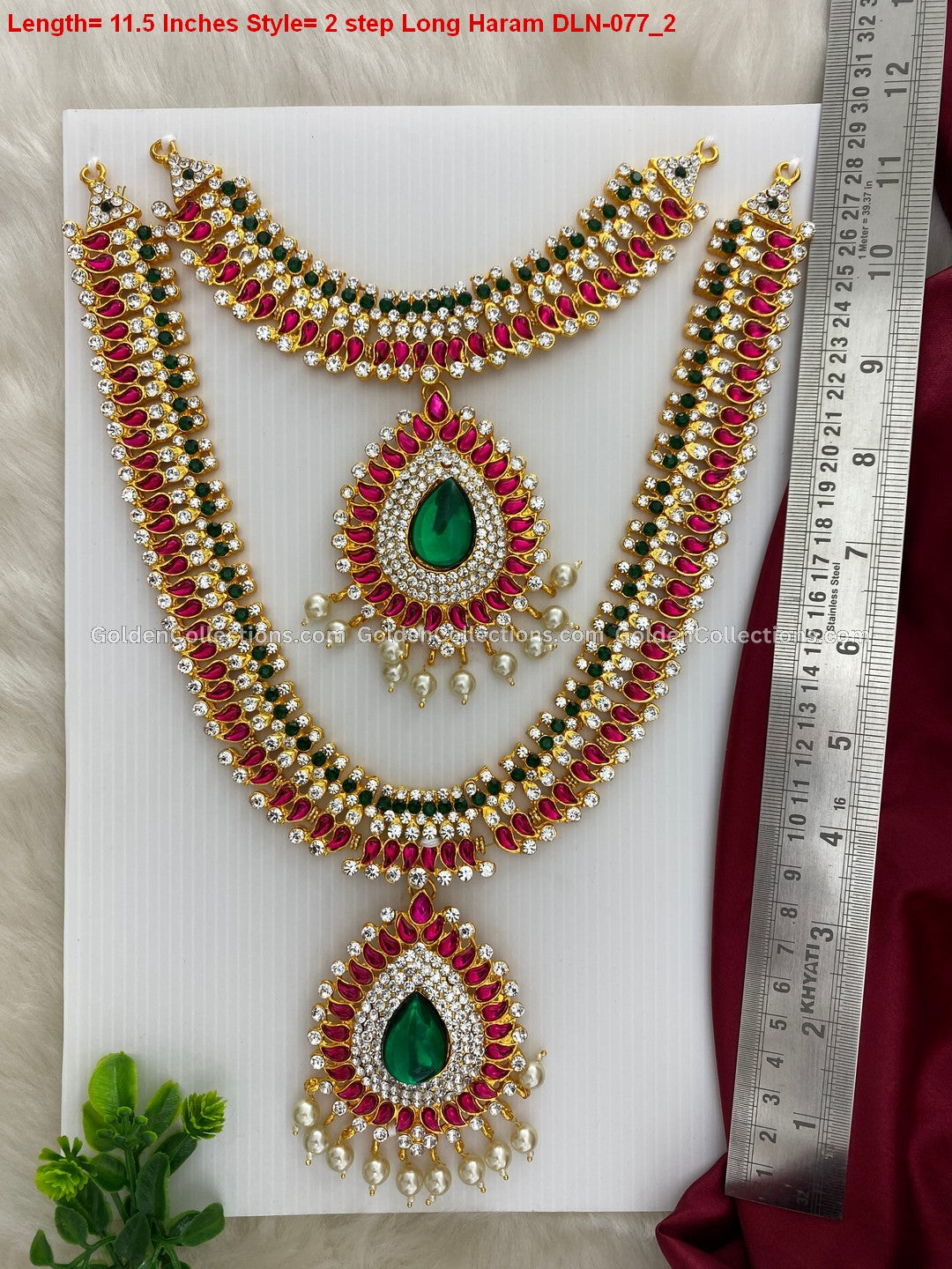 Deity Jewellery Set for Goddess Idol - Shop Now! DLN-077 2