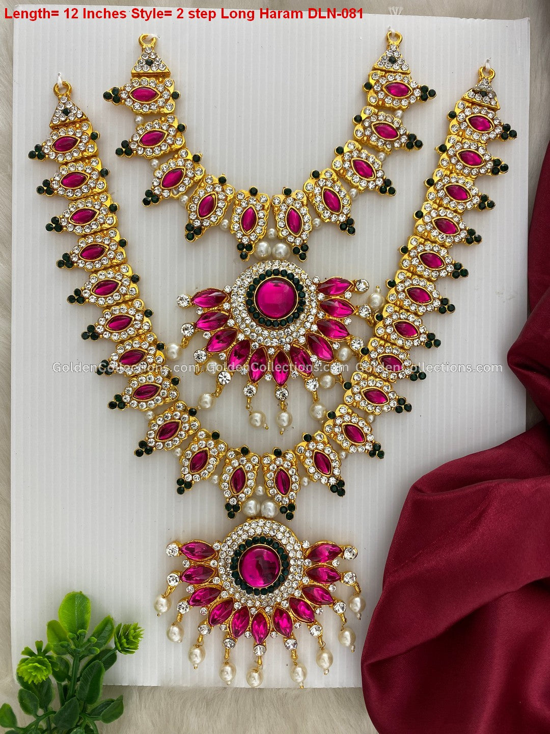 Deity Long Necklace Designs: Discover Divine Creations DLN-081
