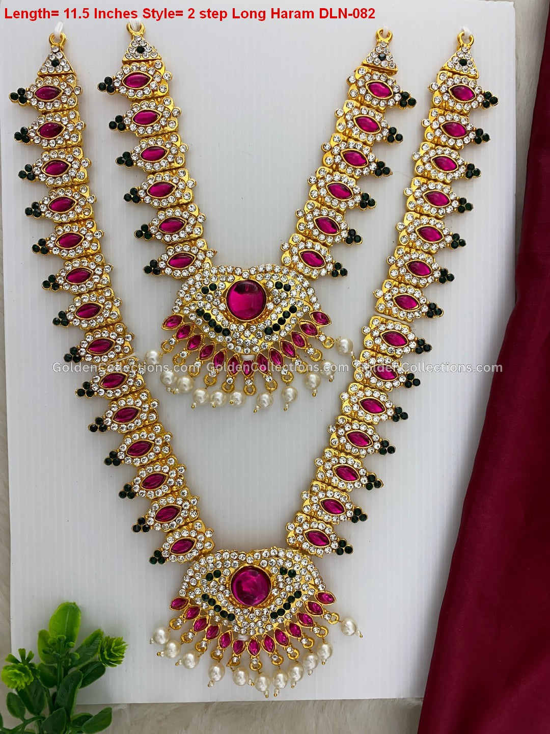 Deity Long Necklace for Varalakshmi - Buy Online DLN-082