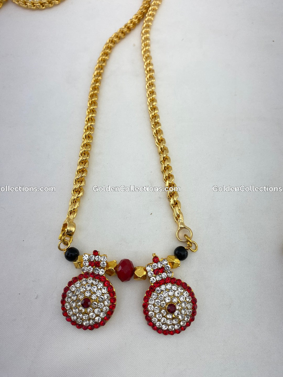 Deity Pustal Thadu - Mangalsutra Set - GoldenCollections GPT-009