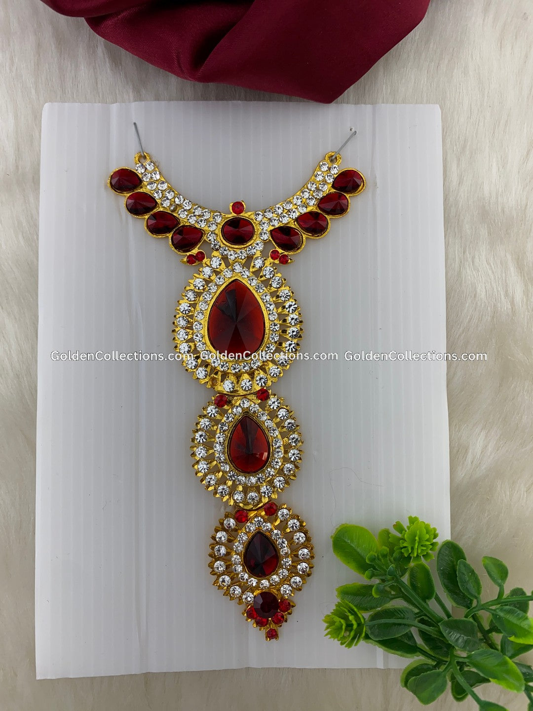 Deity Short Necklace - God Jewellery Set for Sale DSN-072