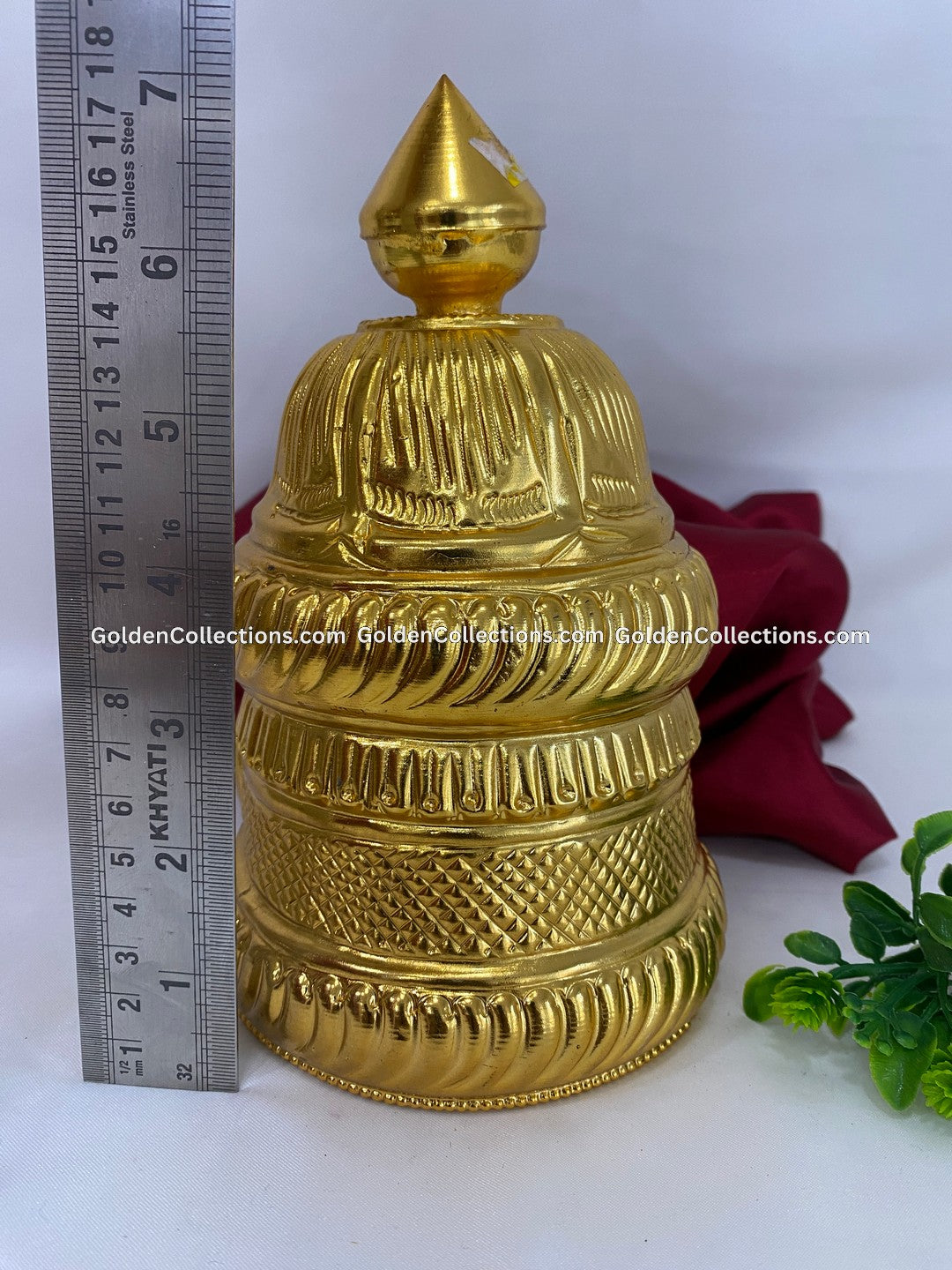 Divine Adornments for God Goddess Crown - GoldenCollections DGC-066 2