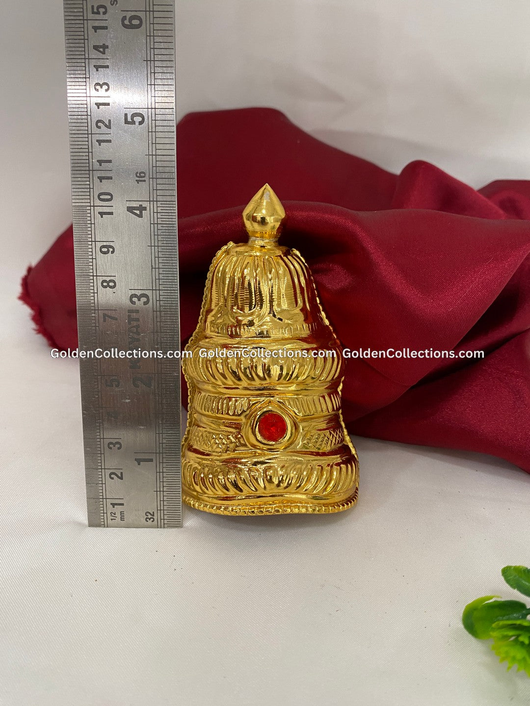 Divine Adornments for Hindu God Crown - GoldenCollections DGC-141 2