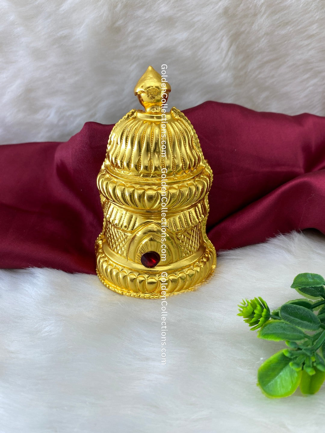 Divine Amman Kireedam Crown - Gold Plated - Buy Now - DGC-227