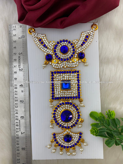 Divine Aura Short Haram - Hindu Deity Jewellery DSN-144 2