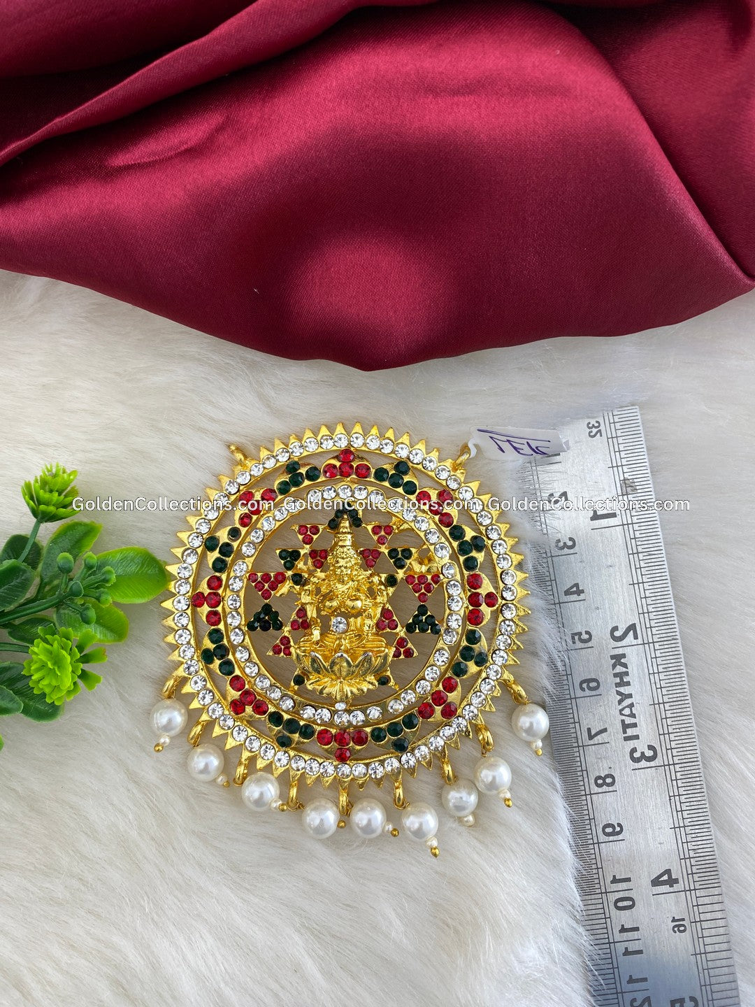 Divine Elegance Deity God Pendant - Hindu Jewellery DGP-097 2
