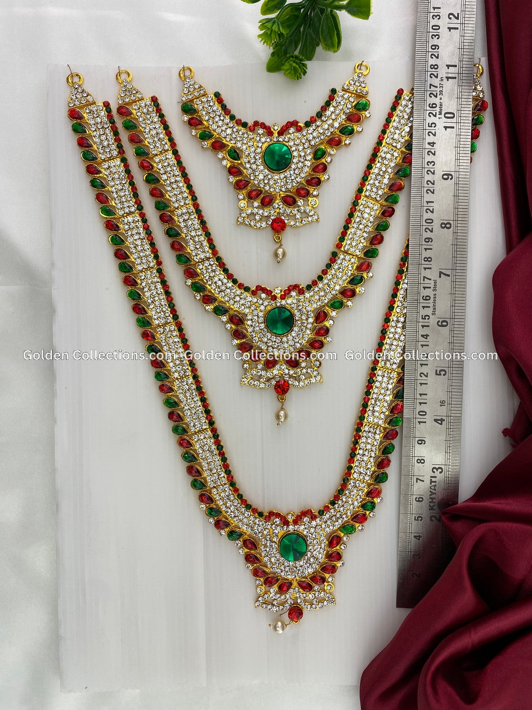 Divine Goddess Lakshmi Jewellery-GoldenCollections