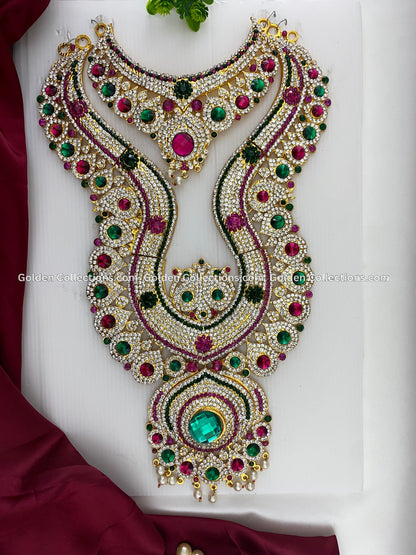 Divine Jewellery Set for Amman Devotees-GoldenCollections