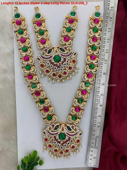 Divine Radiance Long Necklace - GoldenCollections DLN-098 2