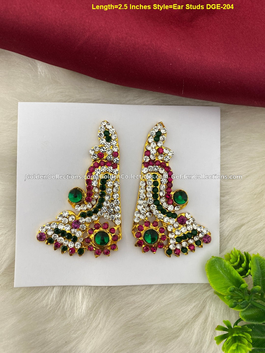 Divine ear jewelry for deities - GoldenCollections DGE-204
