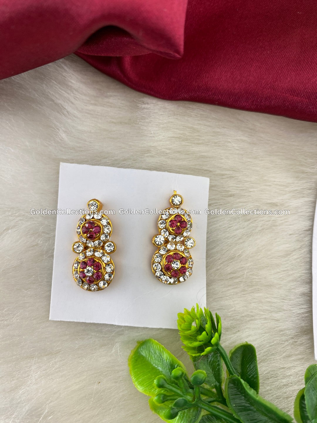 Ear Jewellery for Hindu God and Goddess Decoration - DGE-135