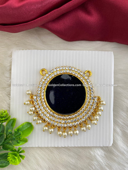 Elegant Hindu Goddess Jewellery Locket - GoldenCollections DGP-061
