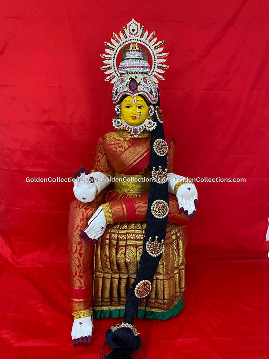 Elegant Varalakshmi Pooja Dolls - VVD-099
