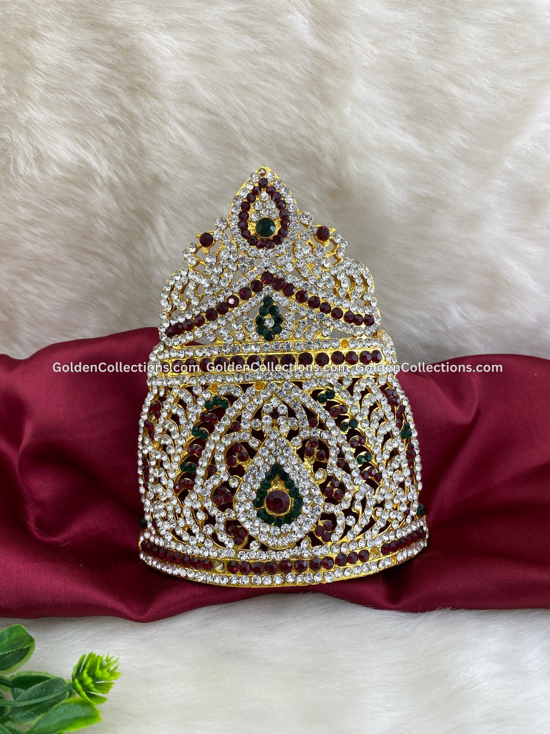 Exclusive GoldenCollections: Sacred Amman Kireedam Crown - DGC-0191