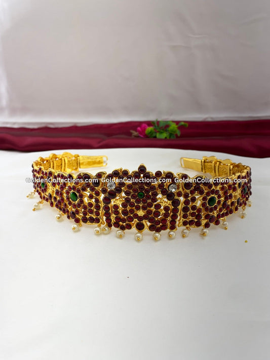 Exquisite Bharatanatyam Belt Online - GoldenCollections BWB-005