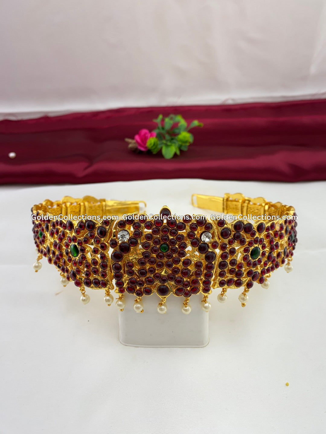 Exquisite Bharatanatyam Belt Online - GoldenCollections BWB-005 2
