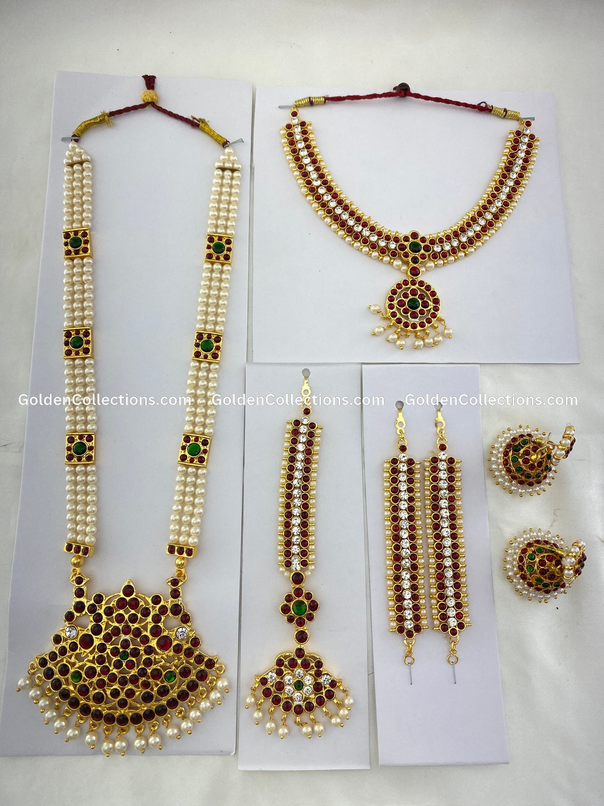 Exquisite Bharatanatyam Dance Jewelry by GoldenCollections BDS-029