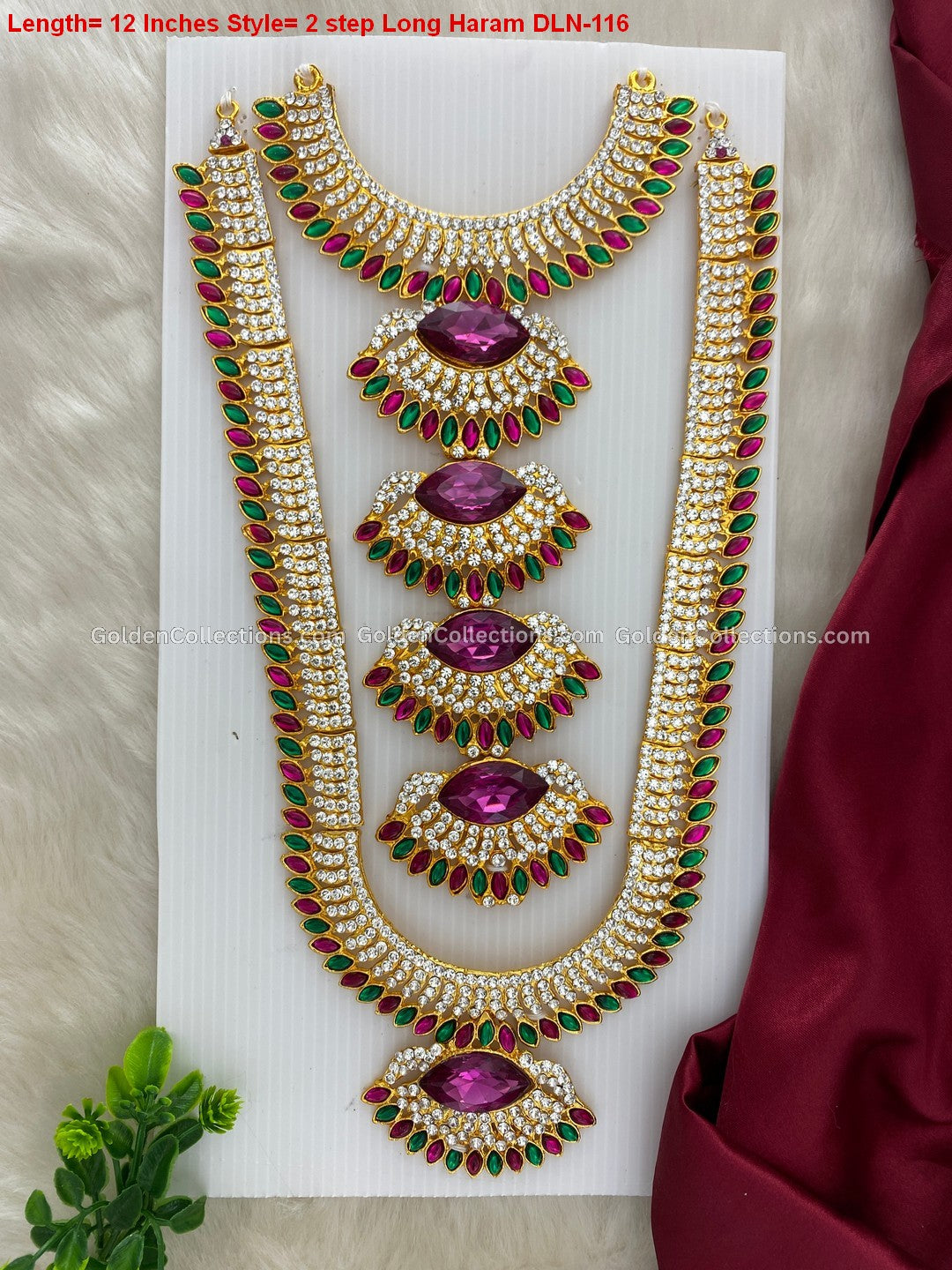 Exquisite Long Necklace Designs: Explore Stunning Varieties DLN-116