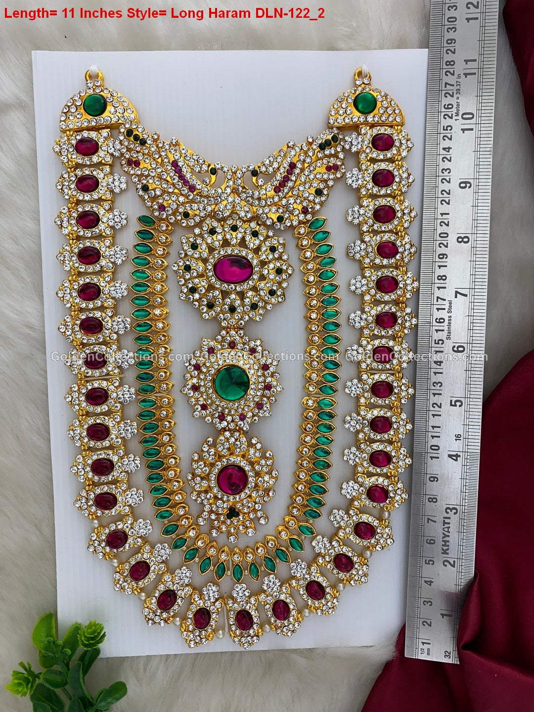 Goddess Lakshmi Divine Jewellery Set - DLN-122 2