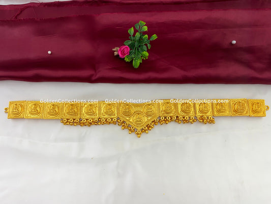 Goddess Lakshmi Waist Belt - Bharatanatyam Jewelry BWB-014