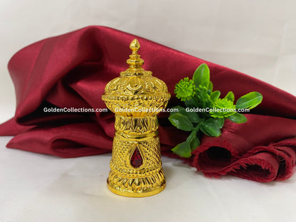 Gold Plated Deity Crown Mukuts - GoldenCollections DGC-011